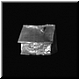 Goudhuisje 1994 foto op linnen 40x40cm