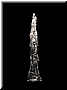 Waterval 1995 lood  34x8x5cm