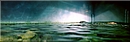 The near and the elsewhere 2001 kleurenfoto 70x215cm